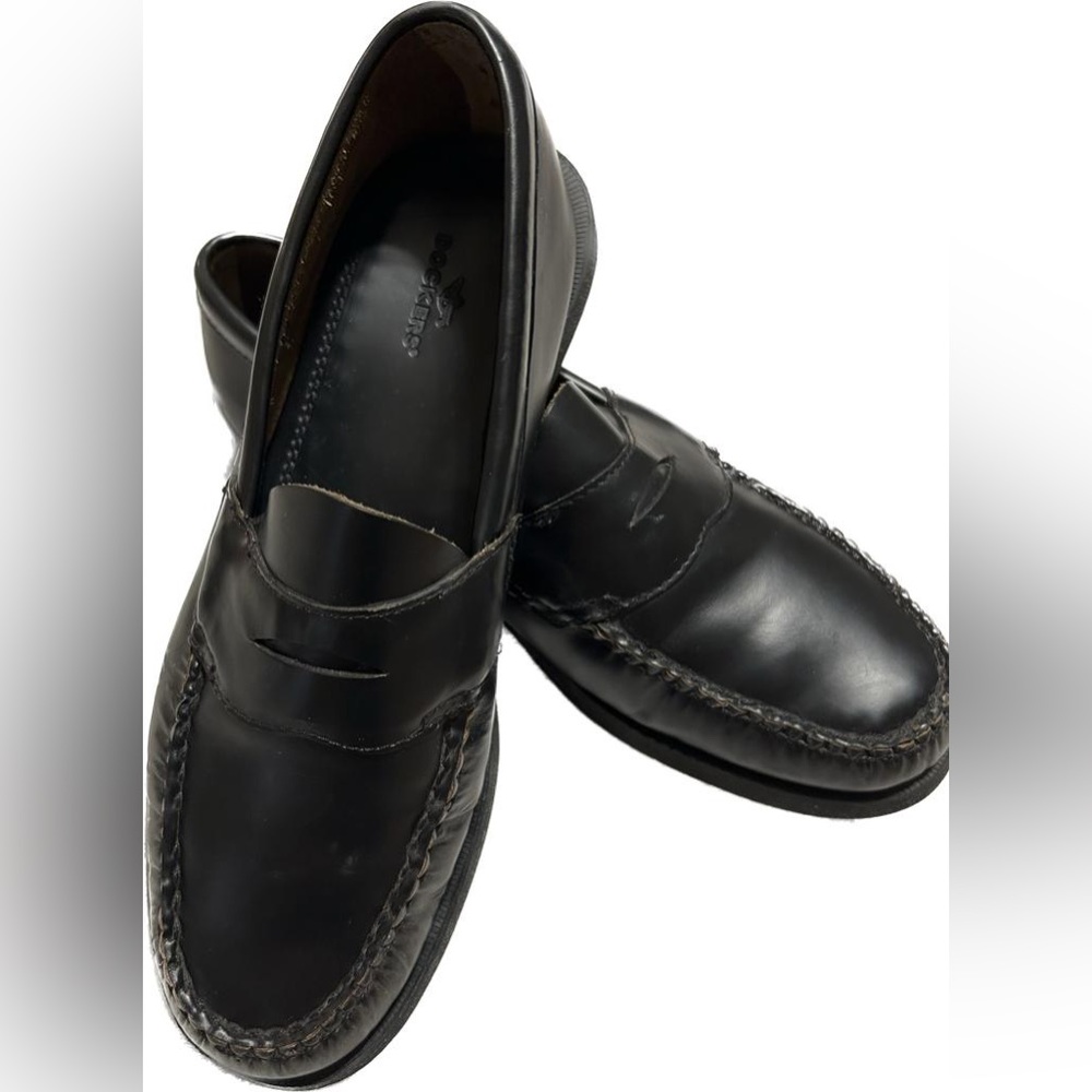 Black dockers shoes men size 8.5
